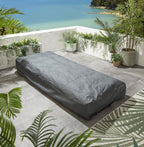 2 Blow Premium Garden Sun Loungers Sooty 213x92cm