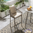 Verity Garden Bar Stool - Beige
